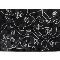 KARE DESIGN Teppich Art Faces 170x240cm