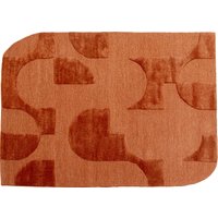 KARE DESIGN Teppich Flow Orange 170x240cm