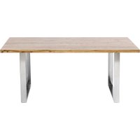 KARE DESIGN Tisch Jackie Eiche Chrom 160x80