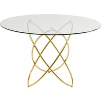 KARE DESIGN Tisch Molekular Gold Ø120cm