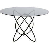 KARE DESIGN Tisch Molekular Schwarz Ø120cm