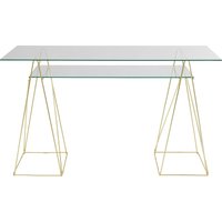 KARE DESIGN Tisch Polar Brass Matt 8mm ESG