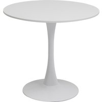 KARE DESIGN Tisch Schickeria Weiß Ø 80