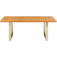 KARE DESIGN Tisch Symphony Eiche Brass 180x90
