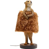 KARE DESIGN Tischleuchte Animal Meerkat Fur 50cm