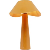 KARE DESIGN Tischleuchte Cloudy Rund Orange 49cm