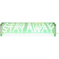 KARE DESIGN Tischleuchte LED Schrift STAY AWAY
