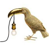 KARE DESIGN Tischleuchte Toucan Gold 42cm