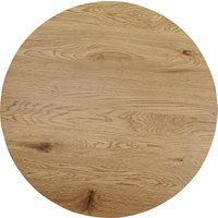 KARE DESIGN Tischplatte Schickeria Eiche Ø80cm