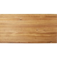 KARE DESIGN Tischplatte Tavola Schweizer Kante Eiche 180x90