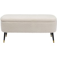 KARE DESIGN Truhenbank Rico Weiß