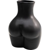 KARE DESIGN Vase Donna Schwarz 22cm