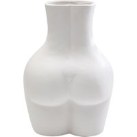 KARE DESIGN Vase Donna Weiß 40cm