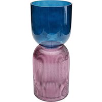 KARE DESIGN Vase Marvelous Duo Blau Lila 40cm