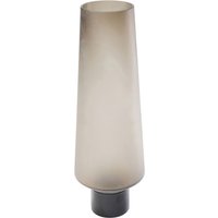KARE DESIGN Vase Noble Ring Braun Matt 40cm