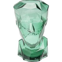 KARE DESIGN Vase Prisma Face Grün 30cm