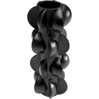 KARE DESIGN Vase Viento Schwarz 35cm