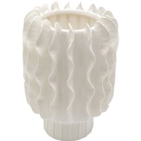 KARE DESIGN Vase Viento Weiß 26cm