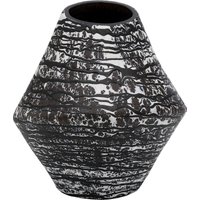 KARE DESIGN Vase Volante Schwarz 27cm