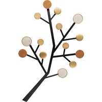 KARE DESIGN Wandgarderobe Bubble Tree Metallic 112cm