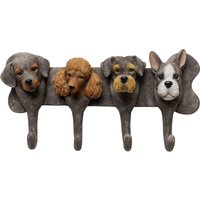 Wandgarderobe Dog Family 31cm Wandgarderobe Dog Family 31cm