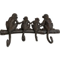 KARE DESIGN Wandgarderobe Monkey Family 38cm