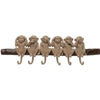 KARE DESIGN Wandgarderobe Six Monkeys 59cm