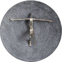 KARE DESIGN Wandobjekt Umano Silber Ø60cm