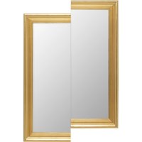 KARE DESIGN Wandspiegel Double Vision Rectangular 121x81cm