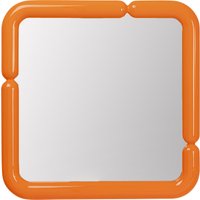 KARE DESIGN Wandspiegel Eliano Orange 90x90cm
