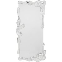 KARE DESIGN Wandspiegel Lava Silber 180x80cm