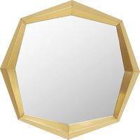 KARE DESIGN Wandspiegel Octagon Gold 80x80cm