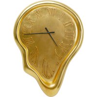 KARE DESIGN Wanduhr Big Drop Gold 92x127cm