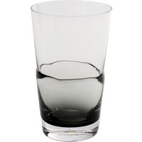 KARE DESIGN Wasserglas Mimi Grau 14cm