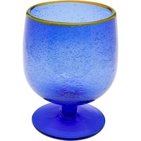 KARE DESIGN Weinglas Bubbles Blau
