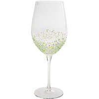 KARE DESIGN Weinglas Confetti Grün 24 cm