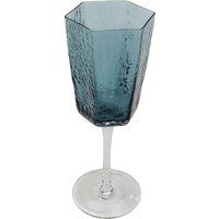 KARE DESIGN Weißweinglas Cascata Blau