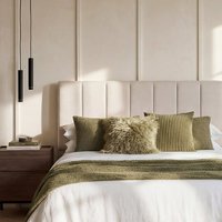 Klast Rene Kopfteil in Beige für 135160 cm Betten Jetzt 14% günstiger