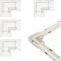 L Shape COB LED Strip Light Plugs For Corner Installation