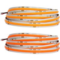 DC12-24V 8mm COB 5M LED Strips High CRI