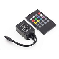 DC 12V 72W IR Music LED Controller with 20-Key Remote ¨C RGB LED Lighting Control