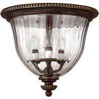 Three Light Flush Mount