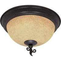 Three Light Flush Mount