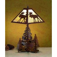 Two Light Table Lamp