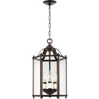 Two Light Semi-Flush Convertible Pendant