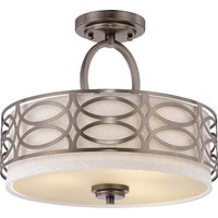 Three Light Semi Flush Mount