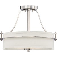 Two Light Semi Flush Mount