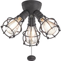 Three Light Fan Light Kit