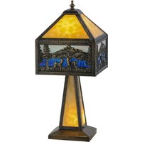 Two Light Table Lamp