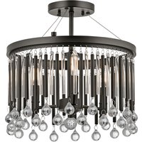 Three Light Semi Flush Mount